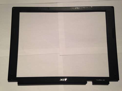 Coque plasturgie contour d'écran 3LZL1LBTN15 pc acer TRAVELMATE 4100 SERIES